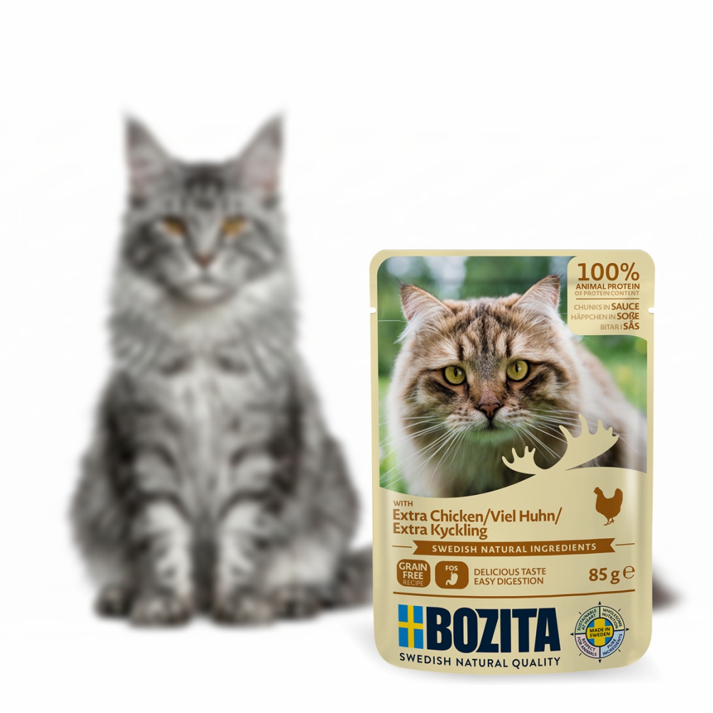BOZITA saszetka kawałki w sosie z kurczakiem 85g